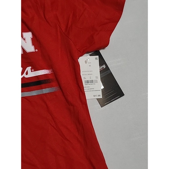 Women's NCAA Nebraska Huskers T-shirt Red, Size Medium - Picture 2 of 5